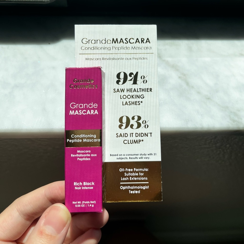 5 for $25🌴 Grande Cosmetics Conditioning Peptide Mascara